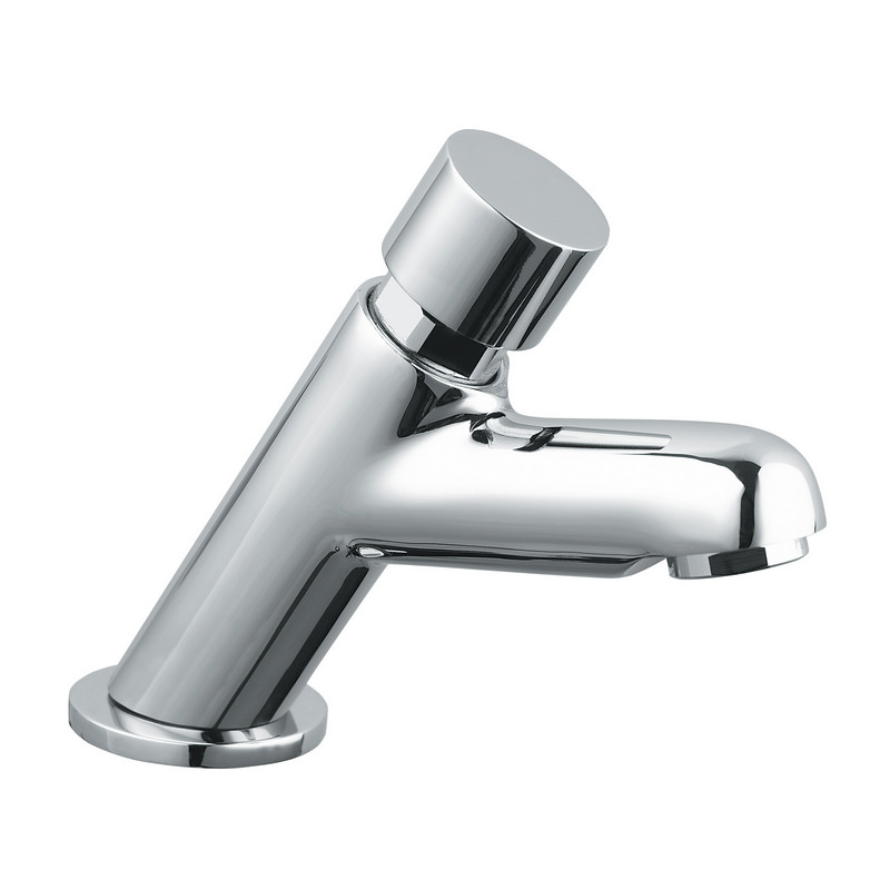 MODERN series self closing basin tap with push button | Idral