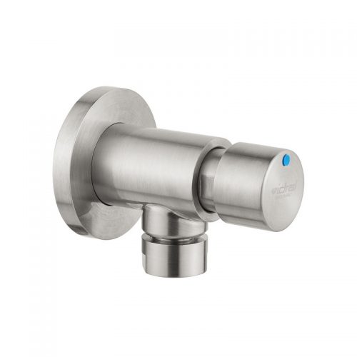 INOX series wall mounted self closing urinal tap with push button | Idral